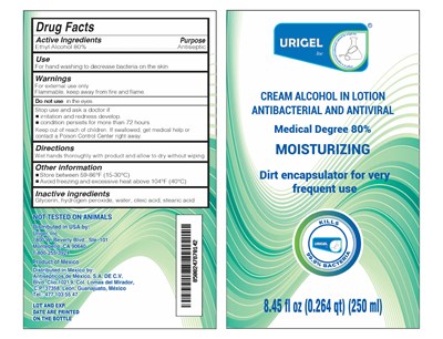 Urigel cream Gel 250ml.jpg Urigel 250ML CREAM Gel - Urigel cream Gel 250ml